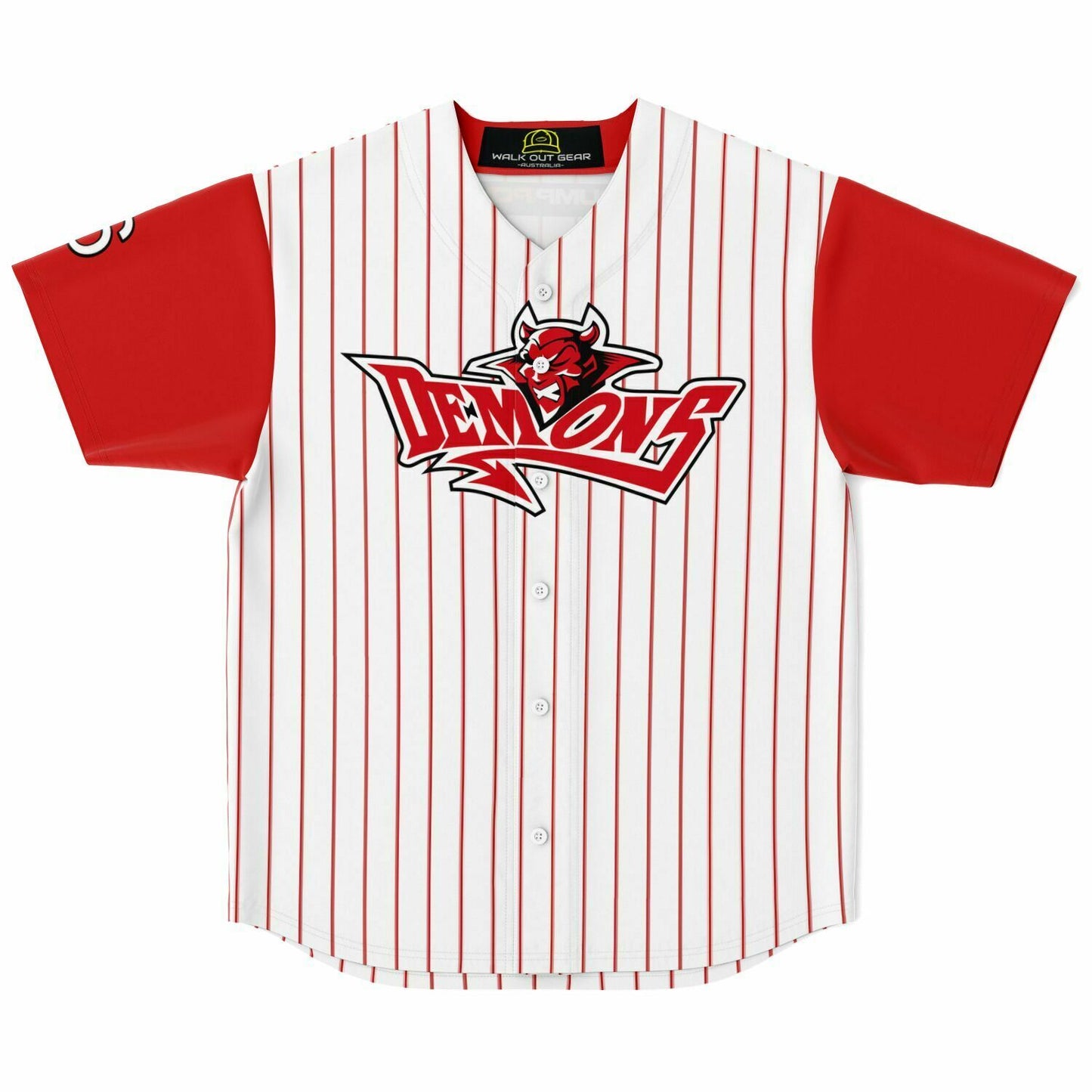 Jack McGregor #6 Demons Baseball Jersey - Home