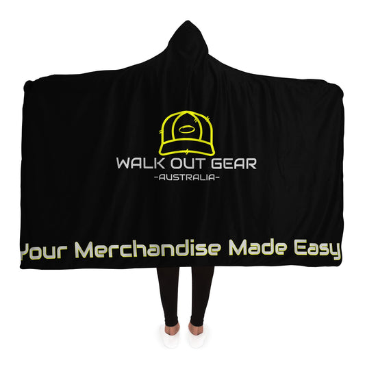 Walk Out Gear Hooded Premium Blankets