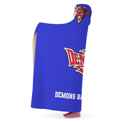 Demons Baseball Standard Hooded Blanket
