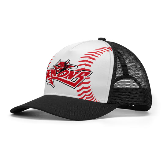 Demons Baseball Mesh Trucker Caps