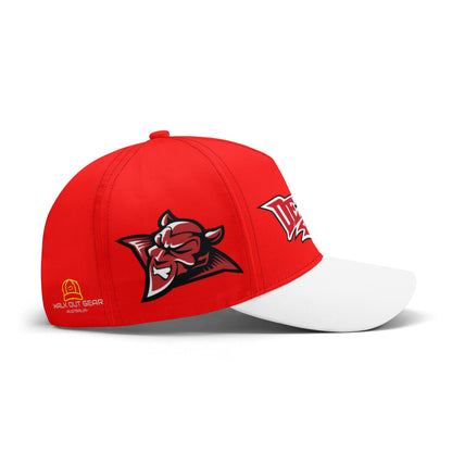 White Brim Demons Baseball Walk Out Cap