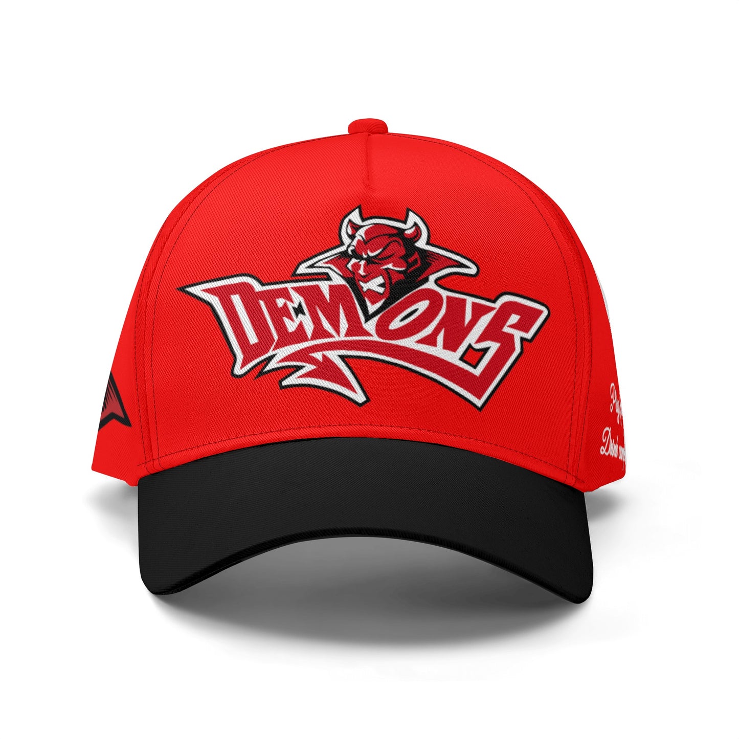 Black Brim Demons Baseball Walk Out Cap