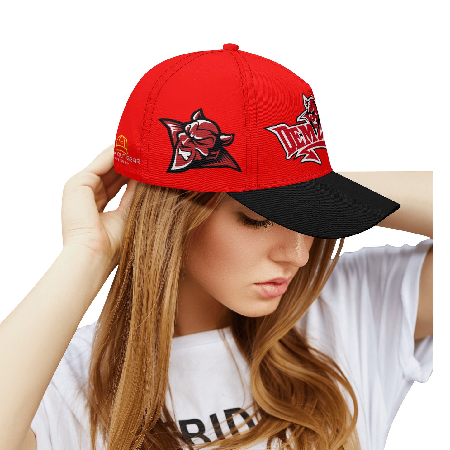 Black Brim Demons Baseball Walk Out Cap