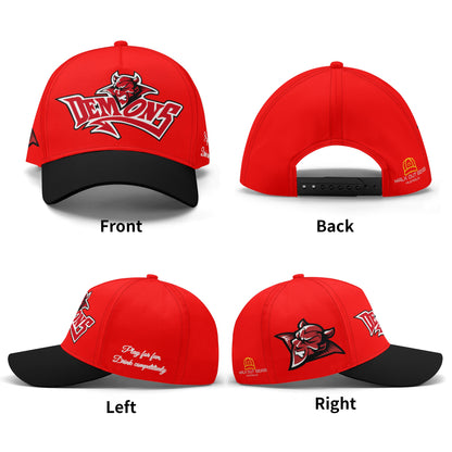 Black Brim Demons Baseball Walk Out Cap