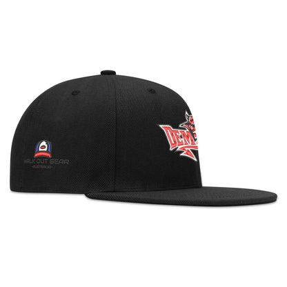 Demons Cotton Logo Pop Demons Baseball Snap Back