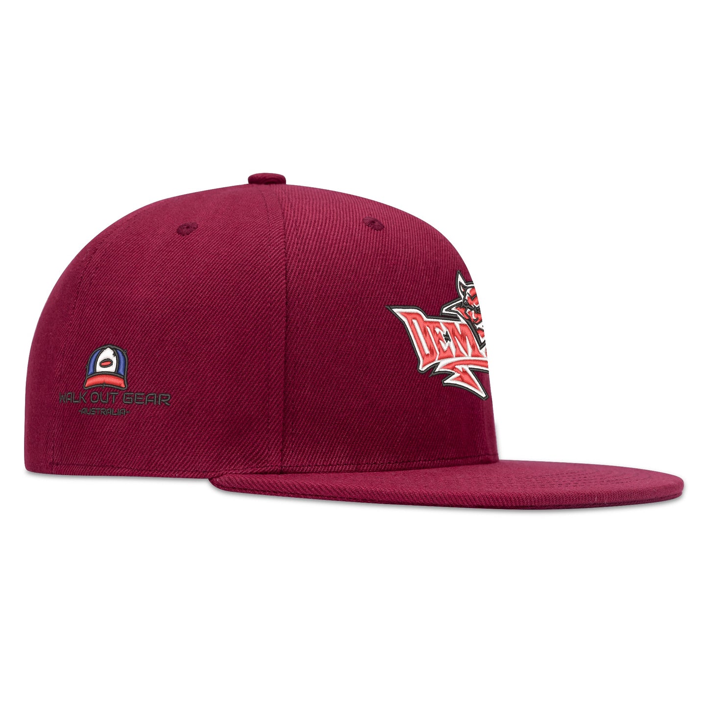 Demons Cotton Logo Pop Demons Baseball Snap Back