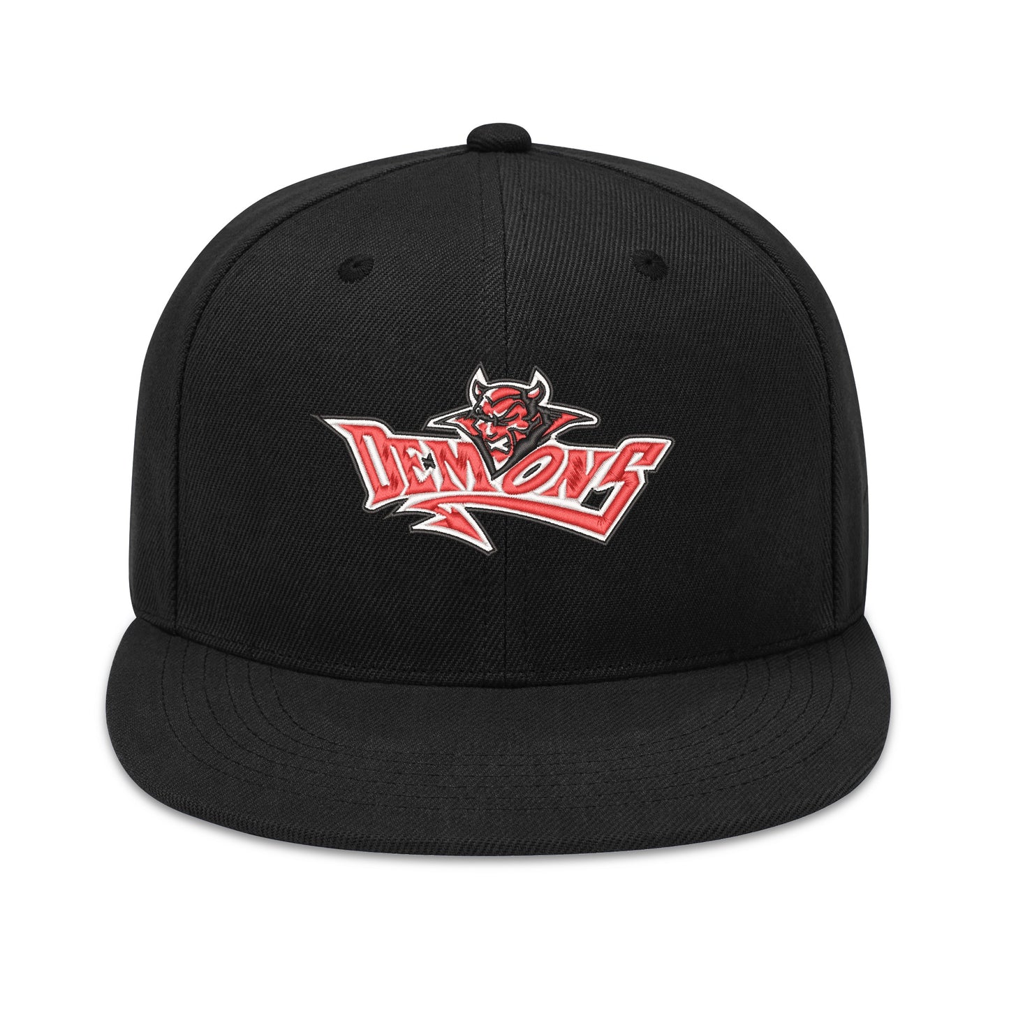 Demons Cotton Logo Pop Demons Baseball Snap Back