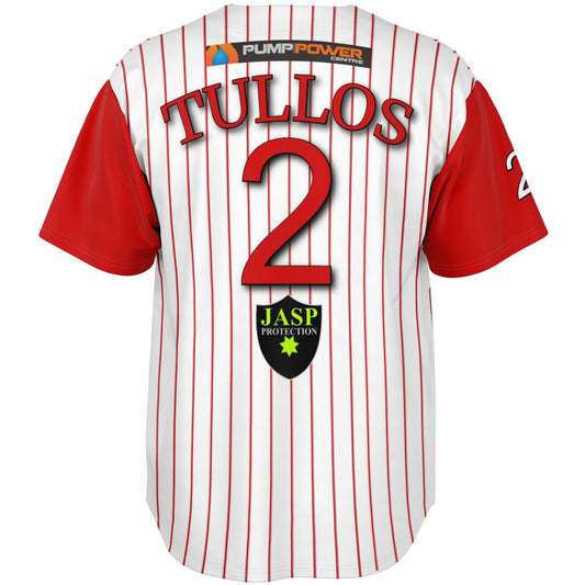 Josh Tullos #2 Demons Baseball Jersey - Home