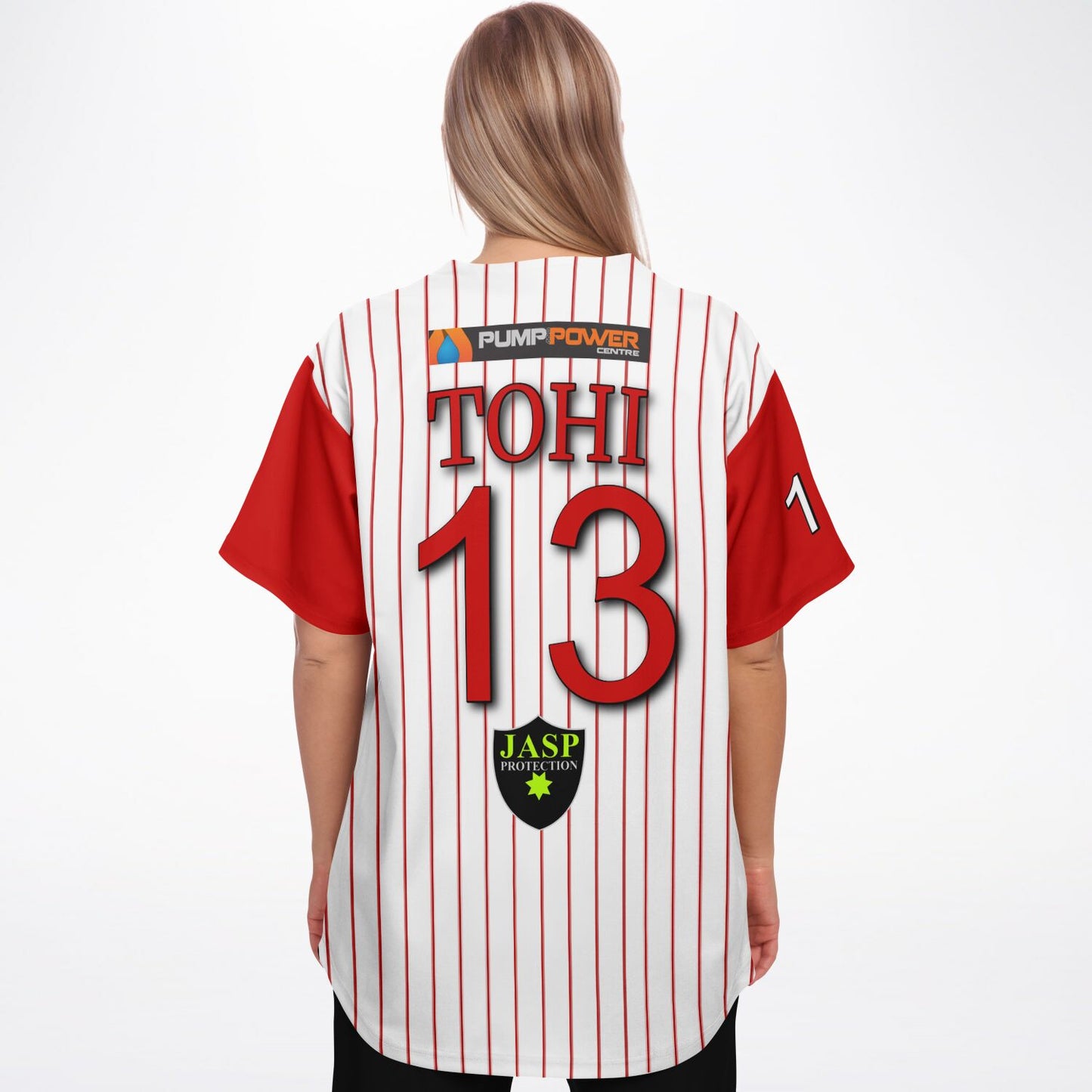 Wes Tohi #13 Demons Baseball Jersey - Home