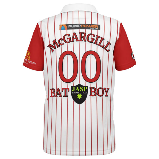 Logan McGargill #00 Demons Youth Polo Jersey XS-6/8 to XL-18/20