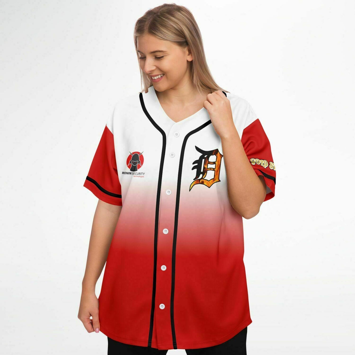 Ronin Demons Baseball Gold Sponsor Jersey