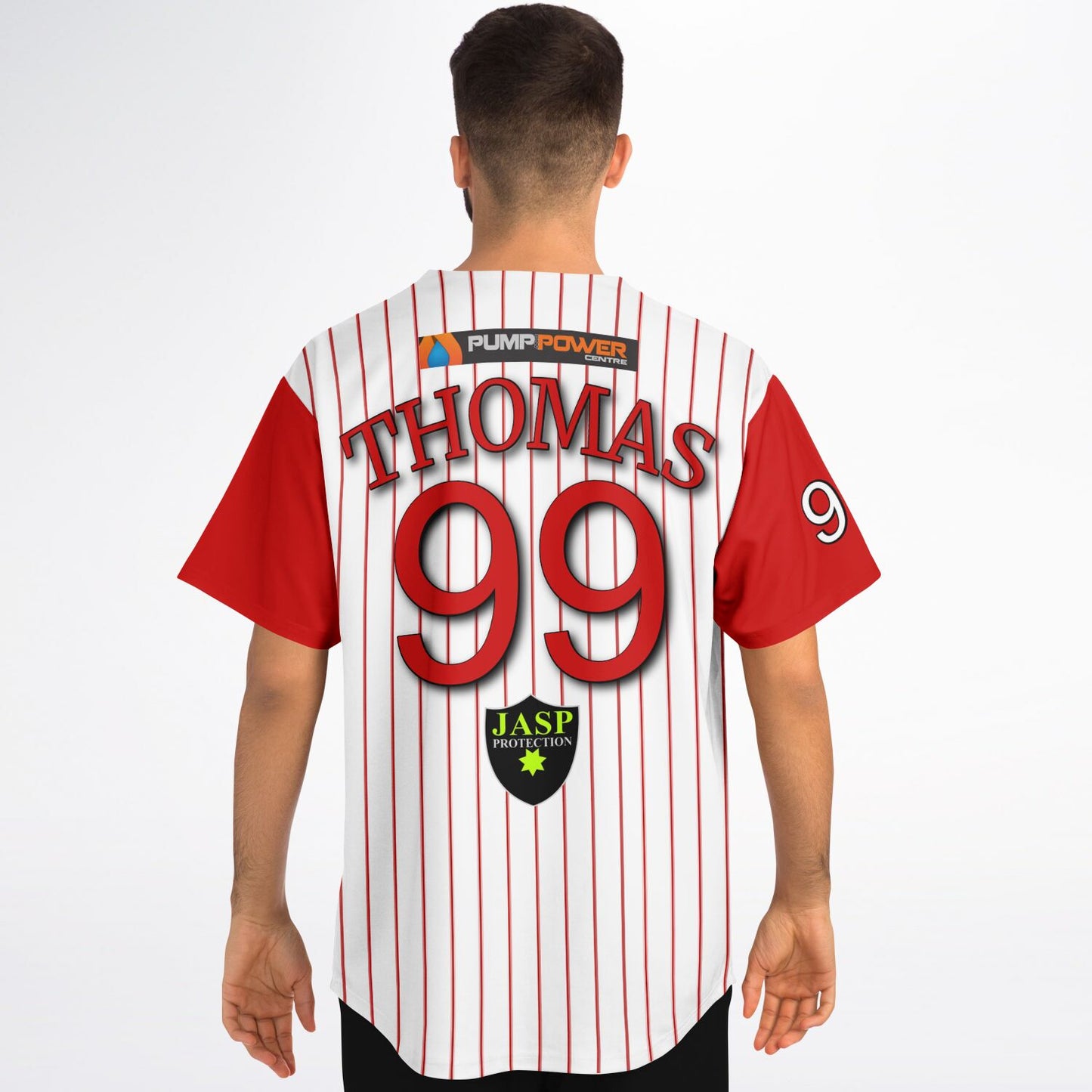 Luke Thomas #99 Demons Baseball Jersey - Home