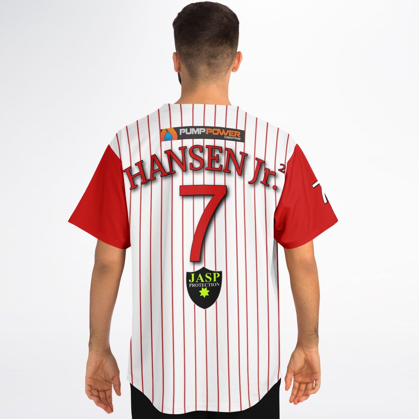 Levi Hansen #7 Demons Baseball Jersey - Home