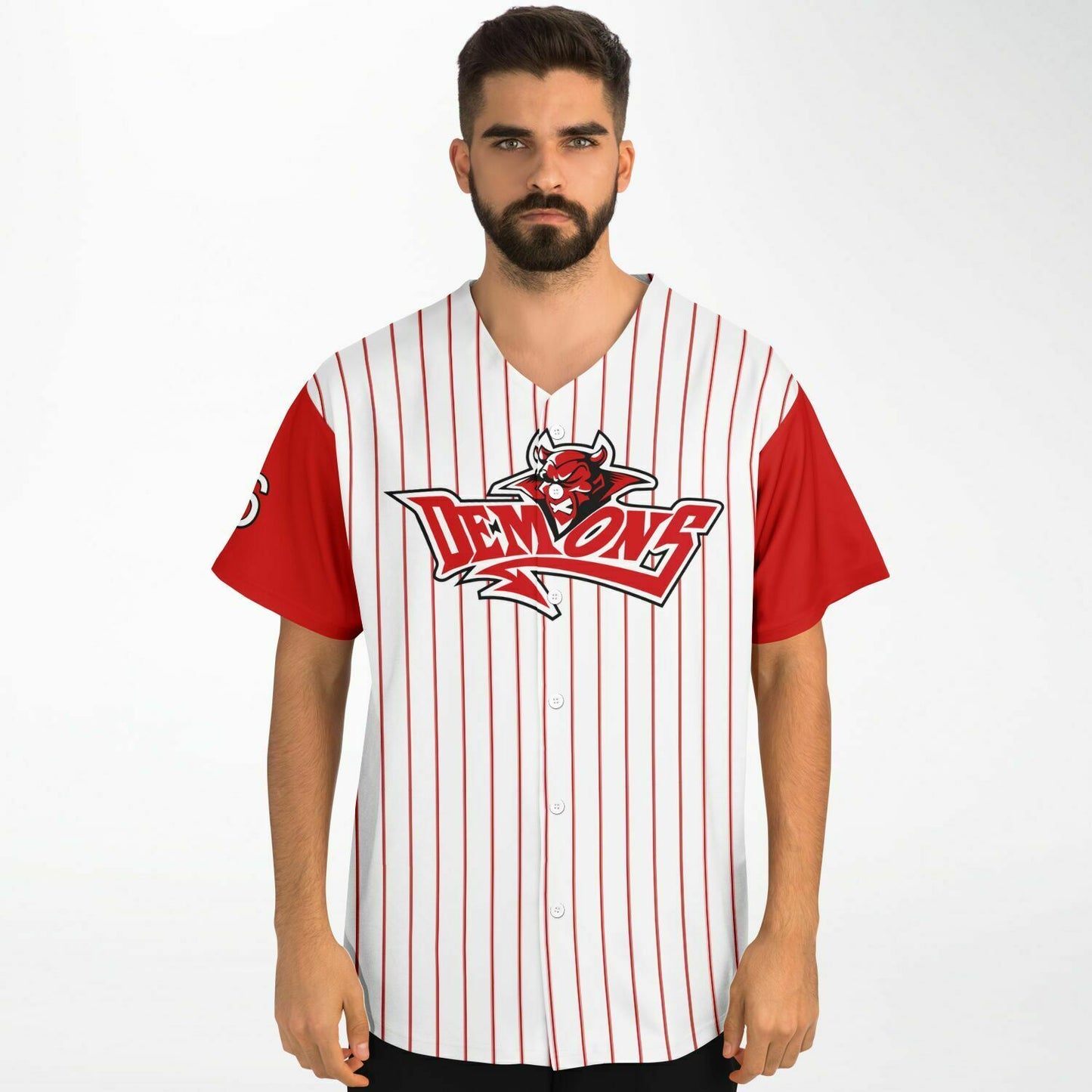 Jack McGregor #6 Demons Baseball Jersey - Home