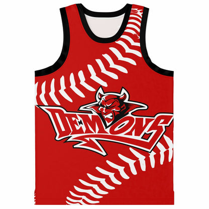 Demons Baseball - Basketball Jersey Rib