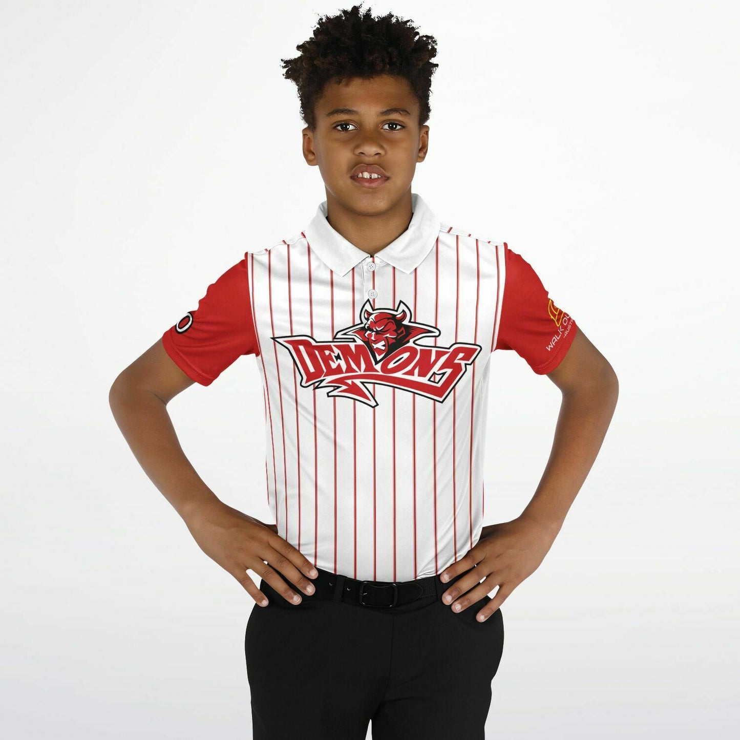 BAT BOY Youth Demons Polo Jersey