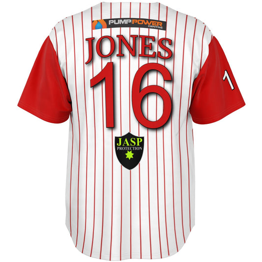 Dwayne Jones #16 Demons Baseball Jersey - Home