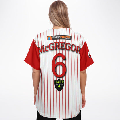 Jack McGregor #6 Demons Baseball Jersey - Home