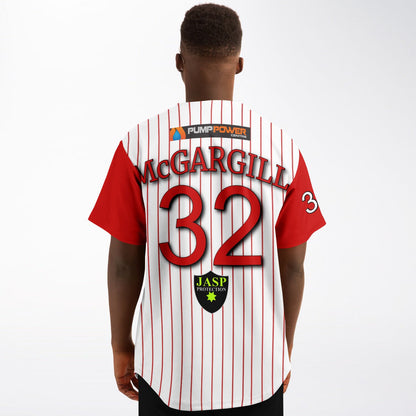 Gavin McGargill #32 Demons Baseball Jersey - Home