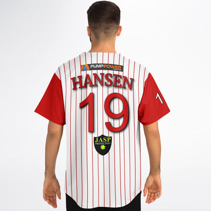 Jason Hansen #19 Demons Baseball Jersey - Home