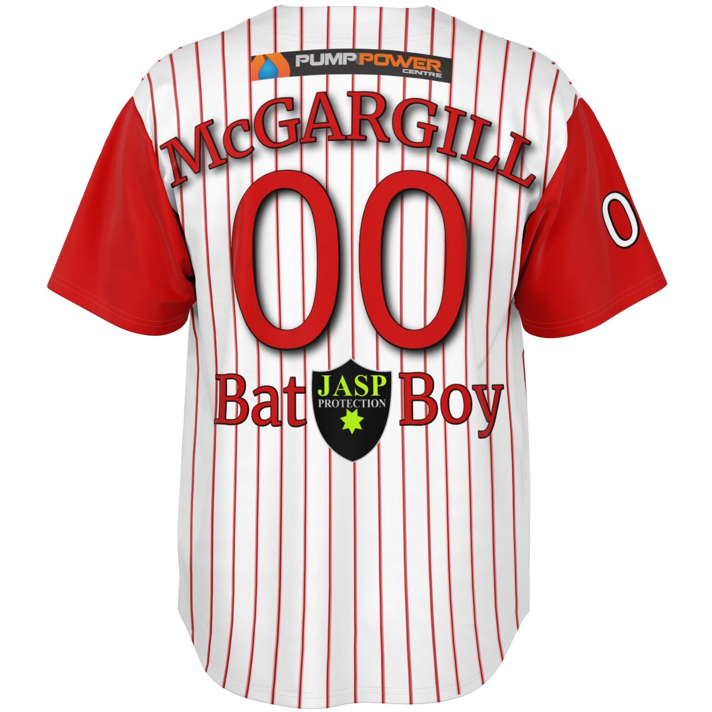 Logan McGargill #00 Demons Bat Boy Baseball Jersey - Home