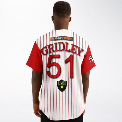 Mitch Gridley #51 Demons Baseball Jersey - Home