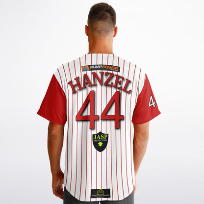 Sam Hanzel #44 - Demons Reversible Baseball Jersey - Home and Away copy