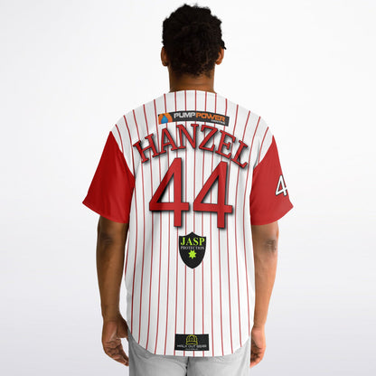 Sam Hanzel #44 - Demons Reversible Baseball Jersey - Home and Away copy