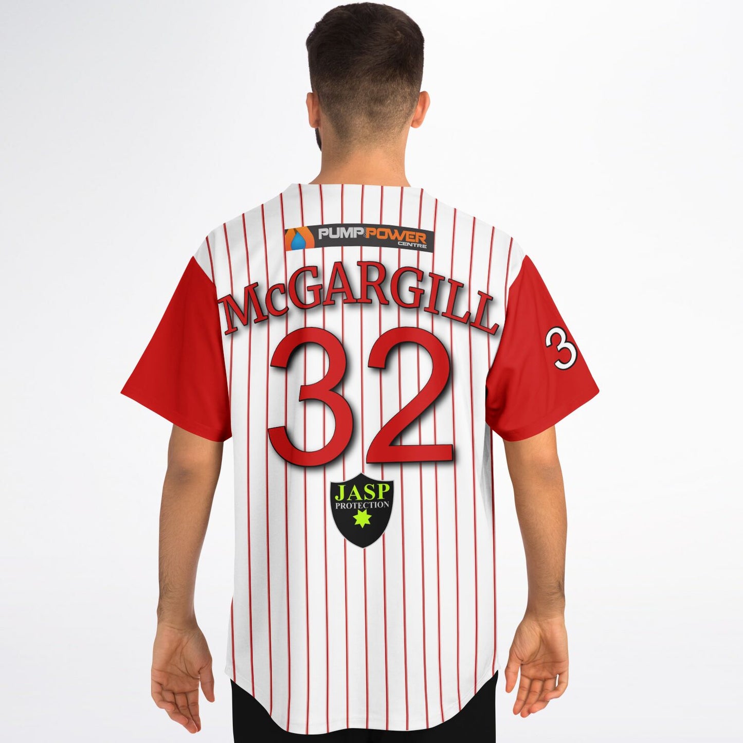 Gavin McGargill #32 Demons Baseball Jersey - Home