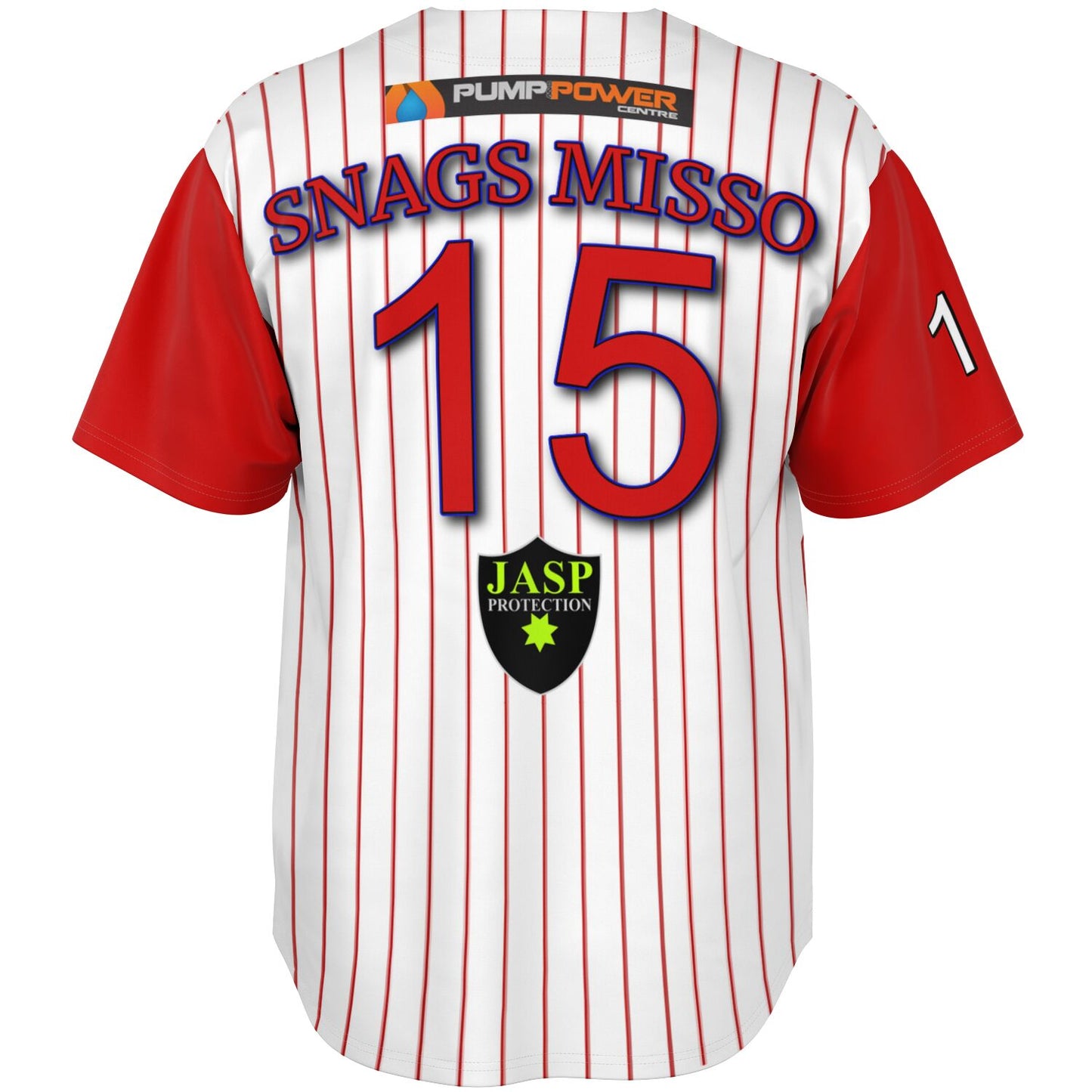 Dean Arney Misso #15 Demons Baseball Jersey - Home