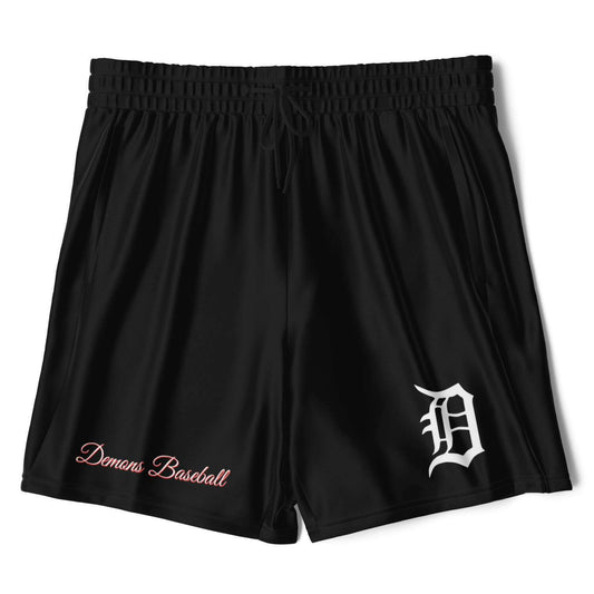 Demons Baseball Training-Walkout  Men's 2-in-1 Shorts Black