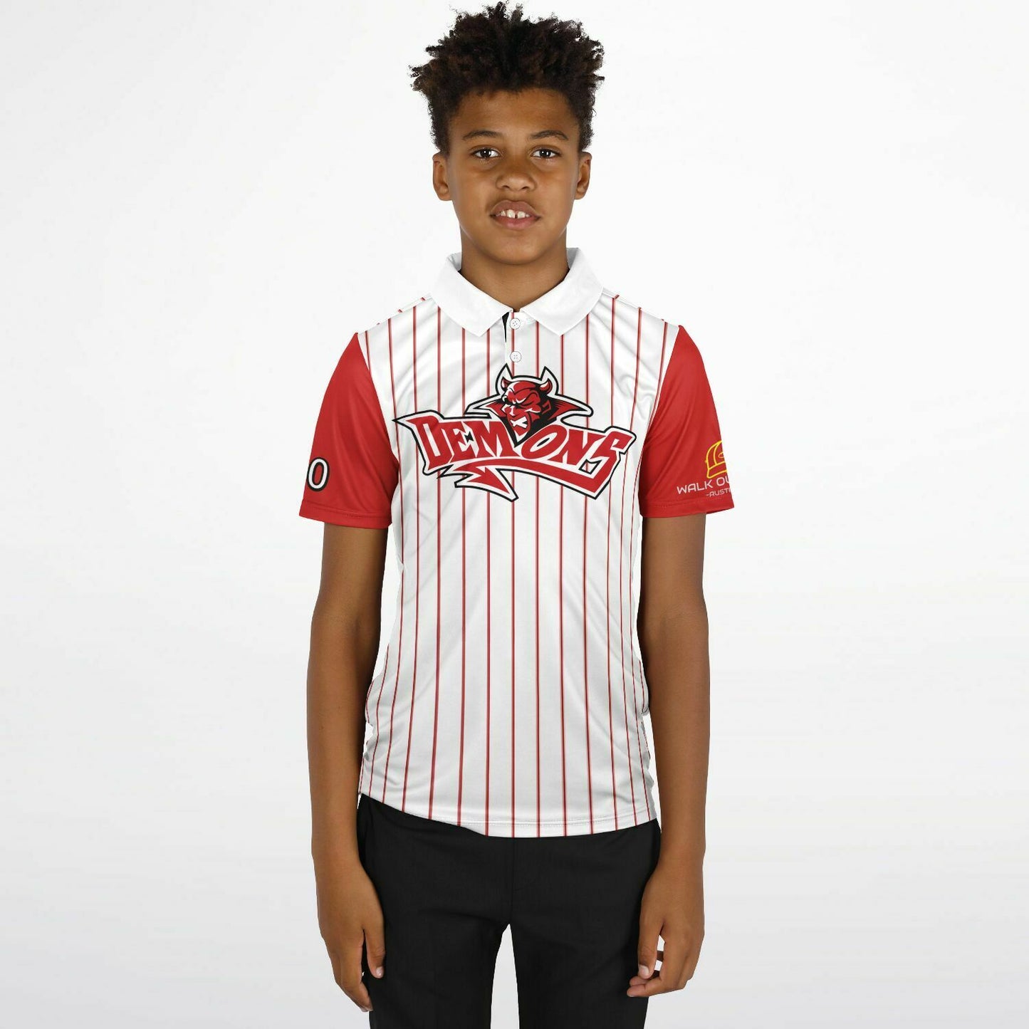 BAT BOY Youth Demons Polo Jersey