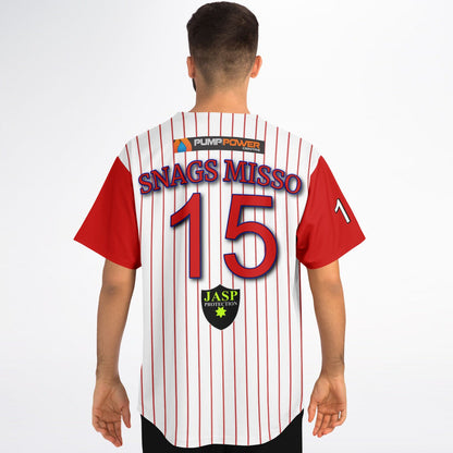 Dean Arney Misso #15 Demons Baseball Jersey - Home