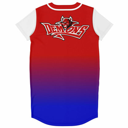 Demons Baseball Jersey Dress alternate