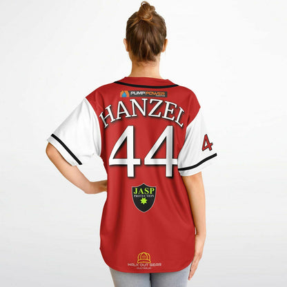 Sam Hanzel #44 - Demons Reversible Baseball Jersey - Home and Away copy