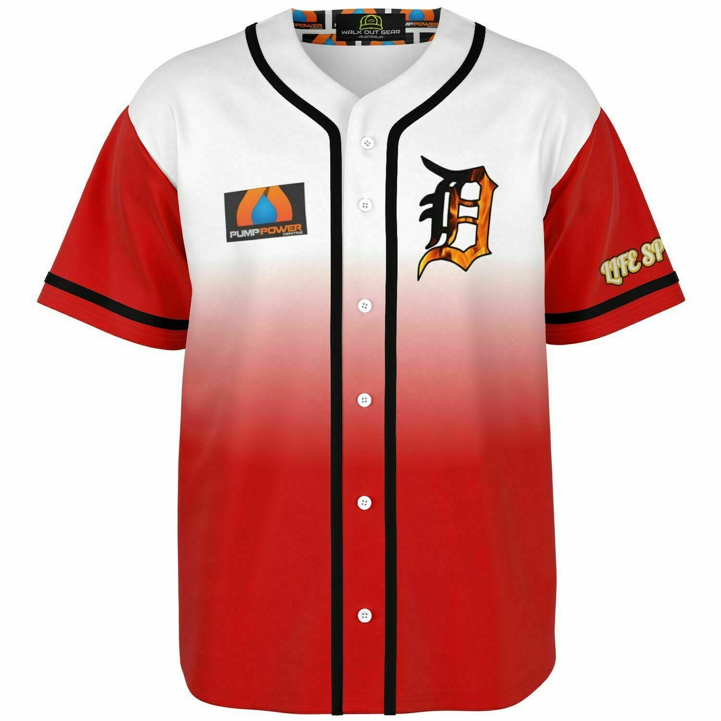 Pump & Power Demons Baseball Life Sponsor Jersey