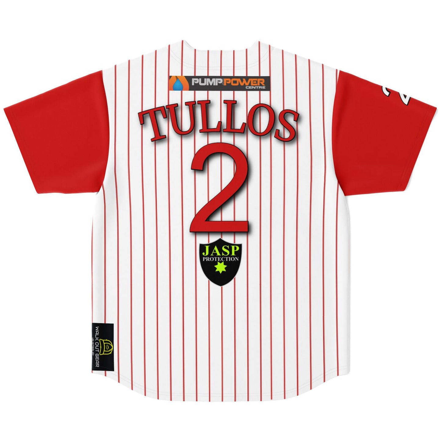 Josh Tullos #2 Demons Baseball Jersey - Home