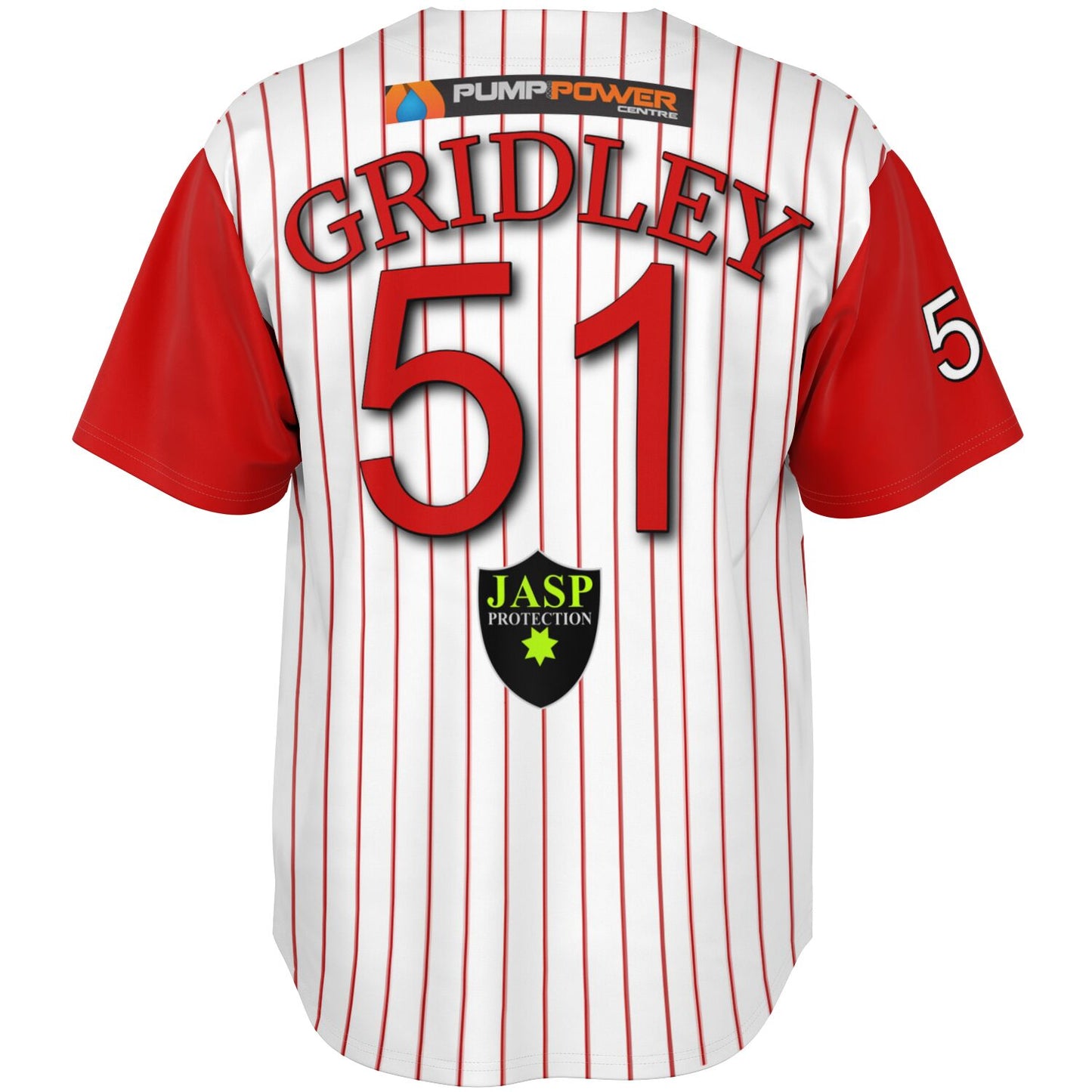 Mitch Gridley #51 Demons Baseball Jersey - Home