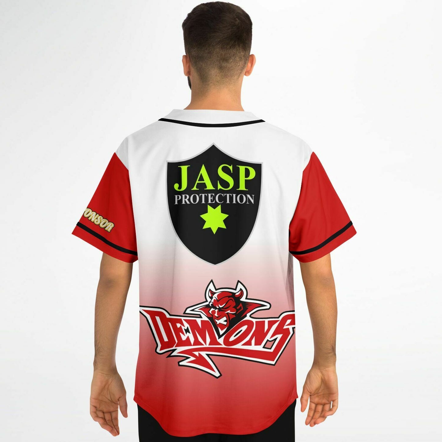 JASP Demons Baseball Life Sponsor Jersey