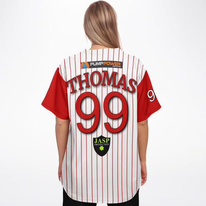 Luke Thomas #99 Demons Baseball Jersey - Home