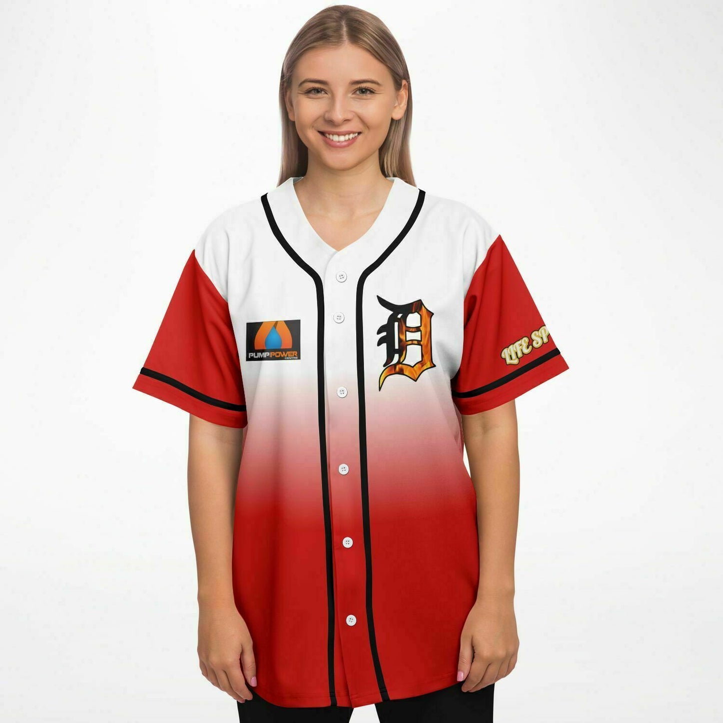 Pump & Power Demons Baseball Life Sponsor Jersey