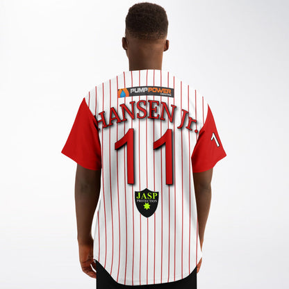 Jet Hansen #11 Demons Baseball Jersey - Home