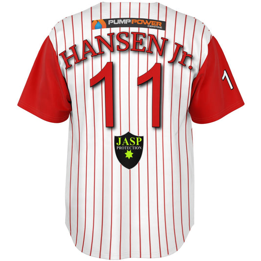 Jet Hansen #11 Demons Baseball Jersey - Home