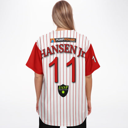 Jet Hansen #11 Demons Baseball Jersey - Home