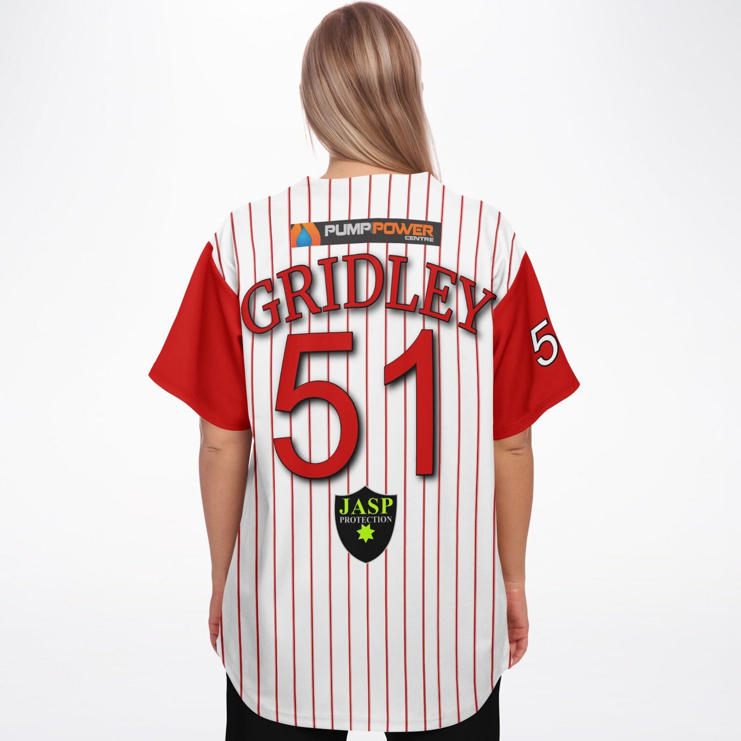 Mitch Gridley #51 Demons Baseball Jersey - Home