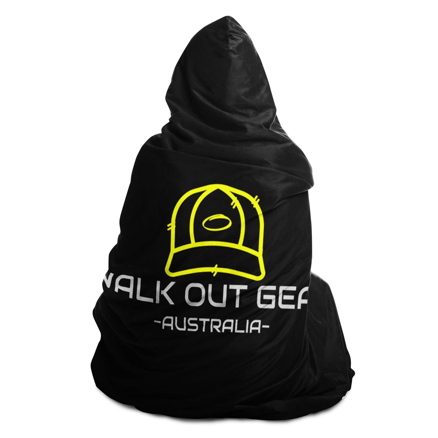 Walk Out Gear Hooded Premium Blankets