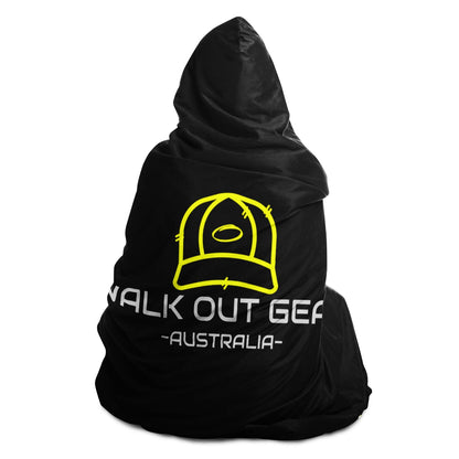 Walk Out Gear Hooded Premium Blankets