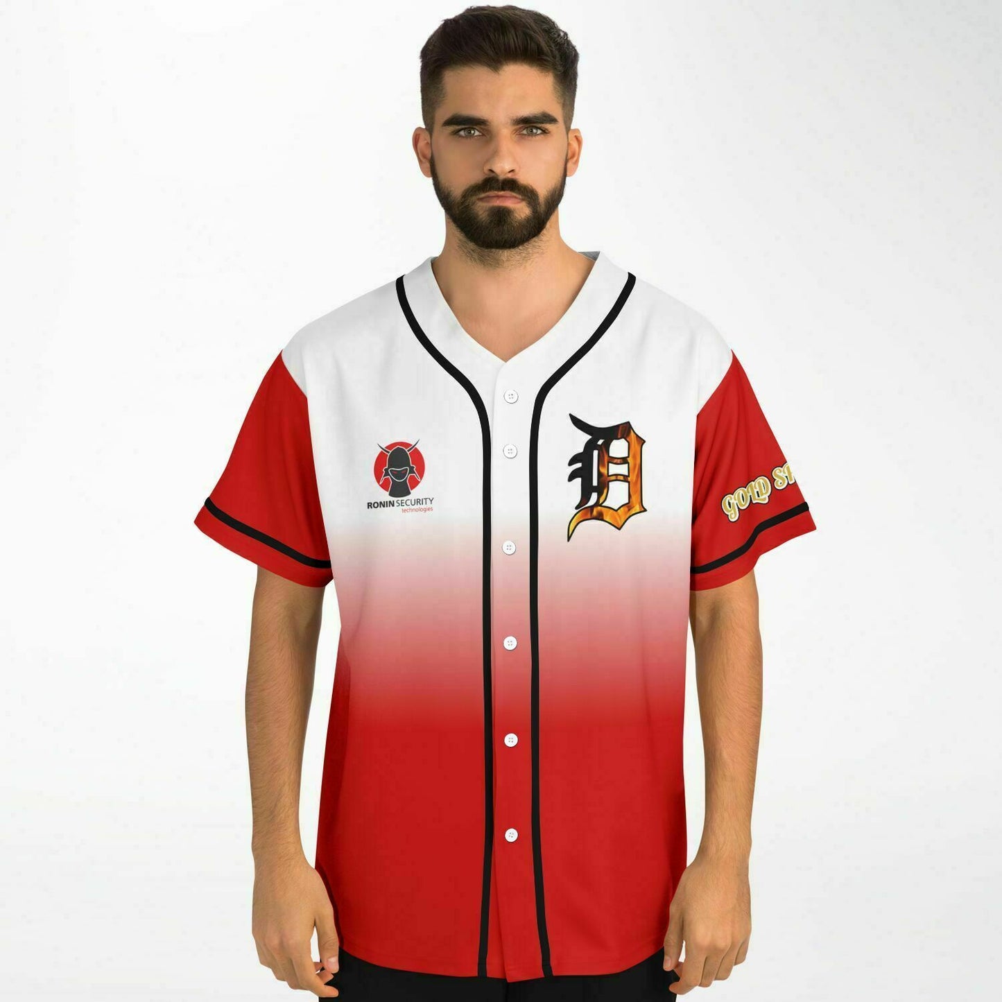 Ronin Demons Baseball Gold Sponsor Jersey