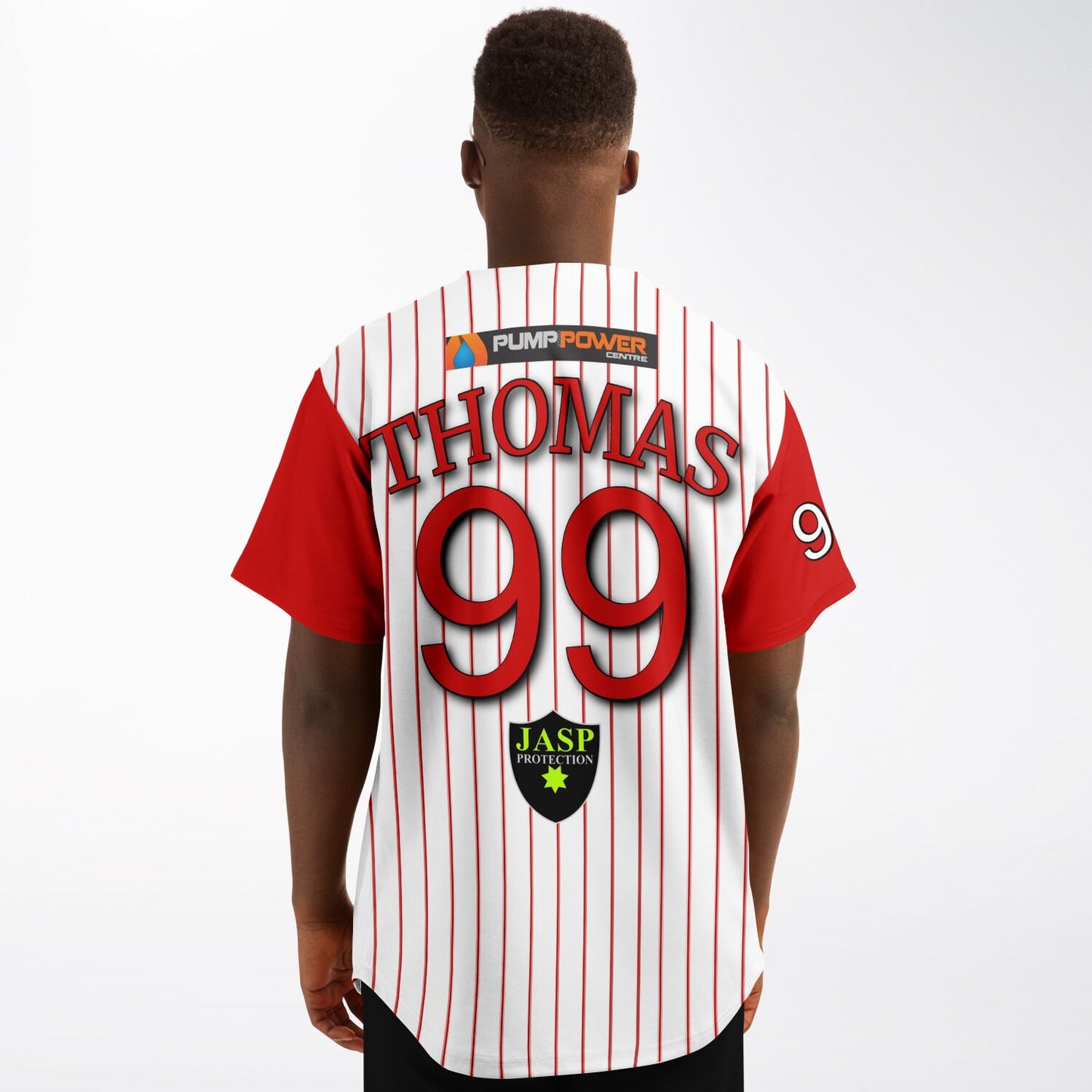 Luke Thomas #99 Demons Baseball Jersey - Home