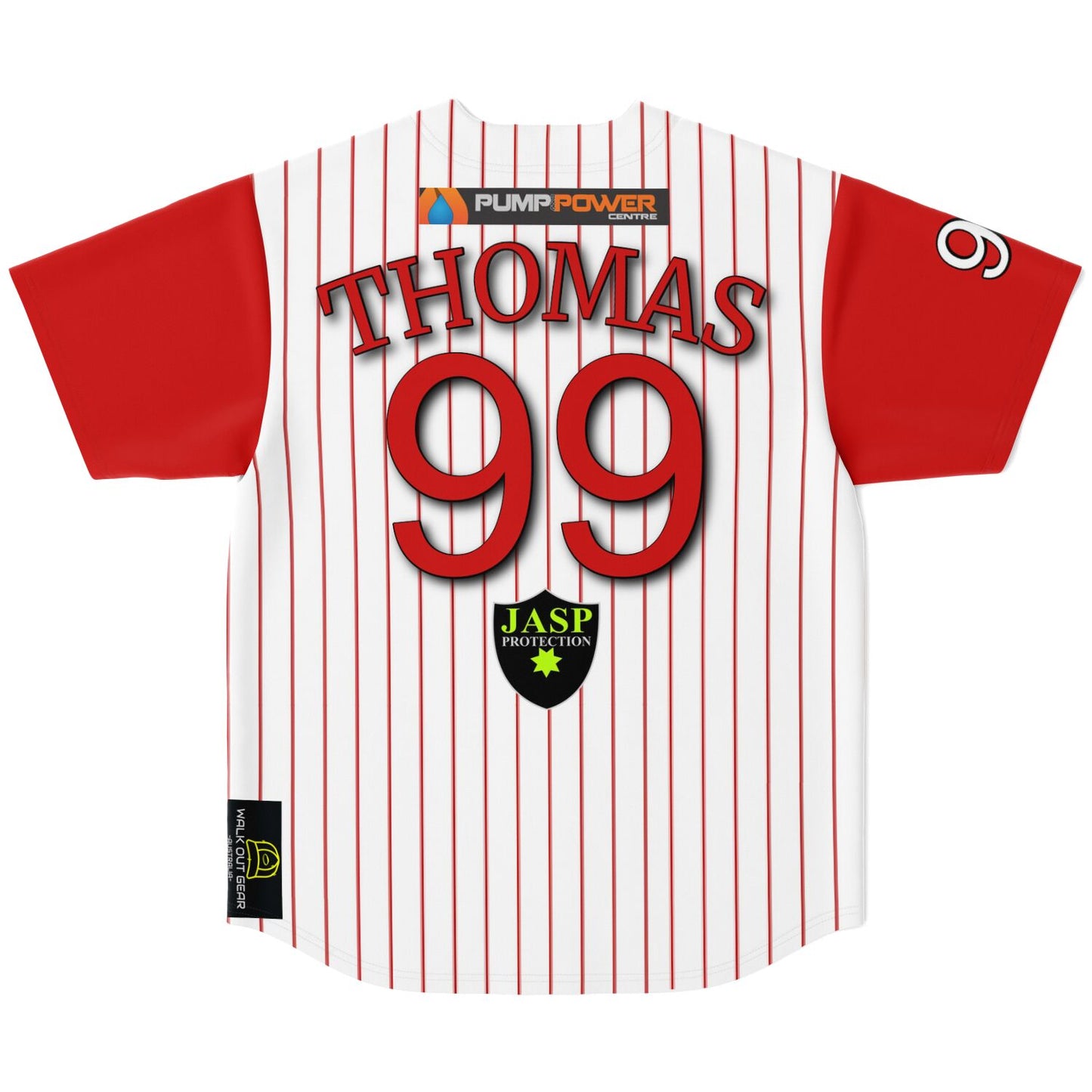 Luke Thomas #99 Demons Baseball Jersey - Home